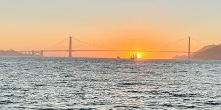 Sunset Sail on brigantine Matthew Turner 10/23/26