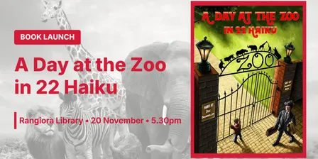 A Day at the Zoo in 22 Haiku - Book Launch  Doc Drumheller