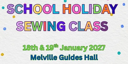 January School Holiday Childrens Sewing Class