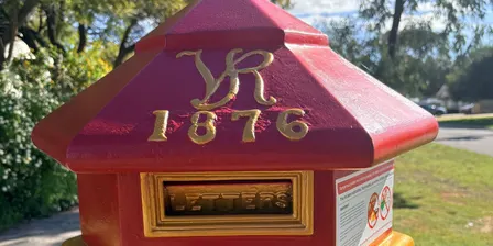 Celebrating 150 years of the Bassendean Pillar Post Box