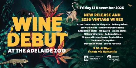 Wine Debut at the Adelaide Zoo 2026