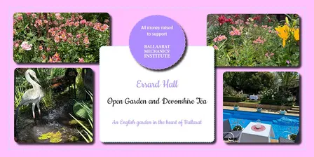 BMI Errard Hall, Open Garden & Devonshire Tea