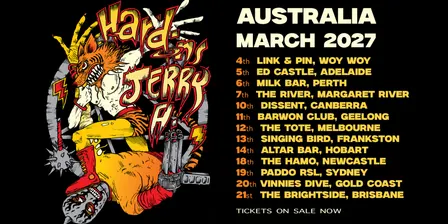 Hard-Ons with Jerry A — Canberra