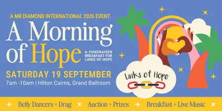 Mr Diamond International, Charity Fundraiser for Links of Hope
