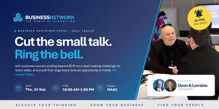 D32 Business Maximiser in Perth – Thu 24 Sep