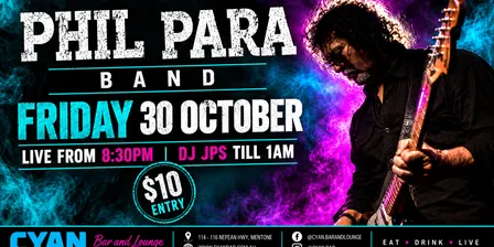 Phil Para Band at Cyan