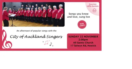 City of Auckland Singers Annual Concert