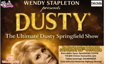 Wendy Stapleton presents "DUSTY" The Ultimate Dusty Springfield Show