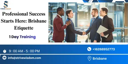 Professional Success Starts Here: Canberra Etiquette Training in 1 Day | Brisbane