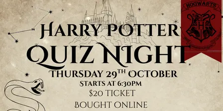 Harry Potter Trivia Charity Night