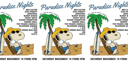 PARADISE NIGHTS @ The Servo - DJ Yutts B'day Festival