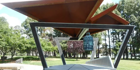 Ringing The Peace Bell - Nara Peace Park