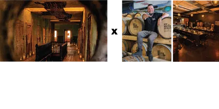 Candle-Lit Tour of Ladies Cottage + Distillery Tour & Tasting