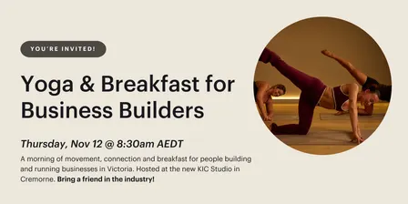 Yoga & Breakfast for Business Builders