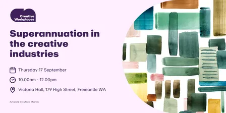 Superannuation in the creative industries