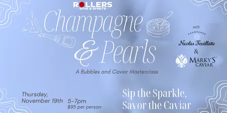 Champagne & Pearls: A Bubbles and Caviar Masterclass