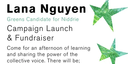 Niddrie Greens Campaign Launch + Fundraiser