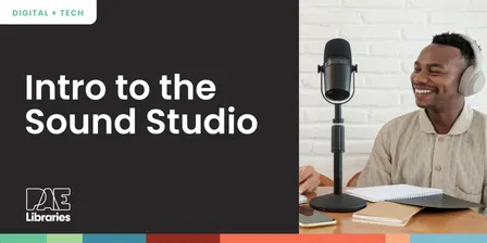 Sound Studio: Introduction to recording equipment