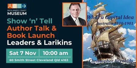 Author's Talk & Book Launch - Leaders and Larrikins