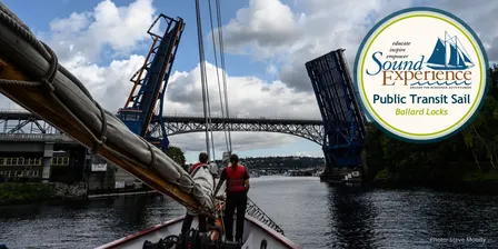 Oct 17 Ballard Locks Transit: 4-hour Public Transit Aboard Schooner Adventuress