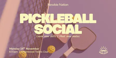 Newbie Nation Pickleball Social