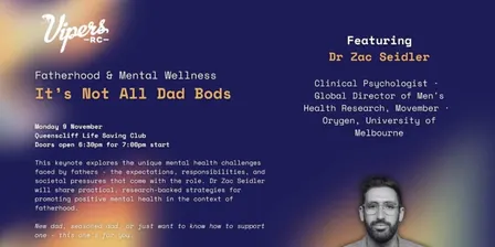 Fatherhood & Mental Wellness: It’s Not All Dad Bods