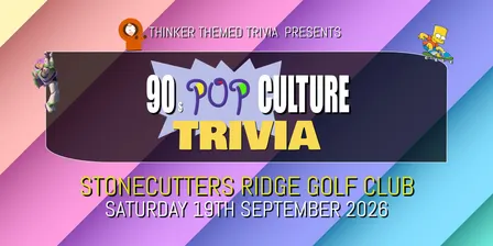 90s Pop Culture Trivia 2026 - Stonecutters Ridge Golf Club