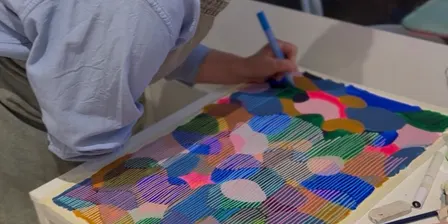 Abstract art with artist Alison Jennings Dec 11th