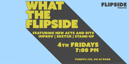 9/25 What The Flipside: Improv, Sketch & Stand Up Comedy Show