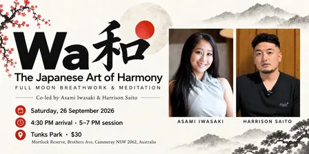 Full Moon Breathwork & Meditation — Wa: The Japanese Art of Harmony