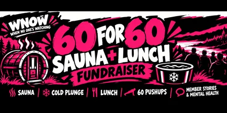 WNOW Hobart: Sauna + Lunch Fundraiser
