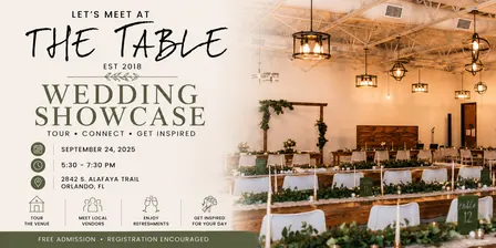 The Table Wedding Showcase