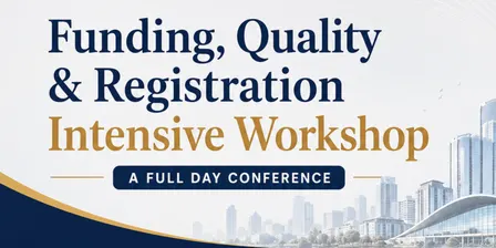 Funding, Quality and Re-Registration Intensive Workshop