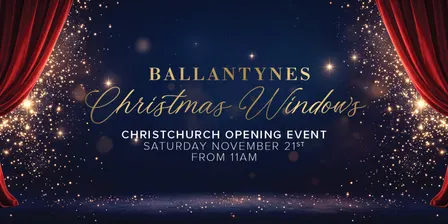 2026 Ballantynes Christmas Windows Opening Christchurch