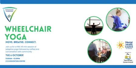 Wheelchair Yoga for Mental Health Week - Move Breathe Connect