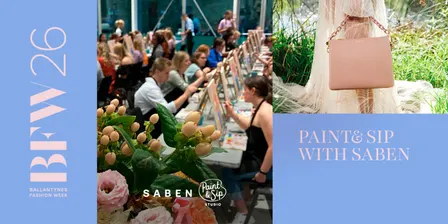 BFW26 Paint & Sip x SABEN