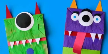 October School Holidays: Monster Puppet Craft Stirling Libraries - Scarborough