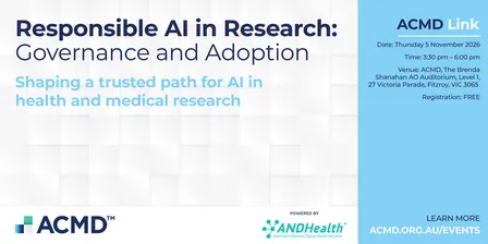 ACMD Link | Responsible AI in Research: Governance and Adoption