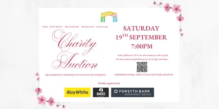 Ōtepoti Dunedin Whānau Refuge Charity Auction