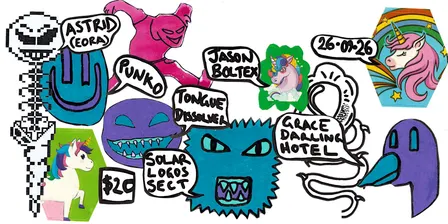 TONGUE DISSOLVER ̵@ GRACE DARLING  ̶w/ P̷U̷N̸K̵O̵, S̵O̴L̷A̵R̸ ̸L̷O̵G̷O̴S̸ S̵E̶CT̶, ASTRID (EORA),̷ ̵JA̵S̸O̵N̸ ̴B̴O̷L̷T̶EX̴