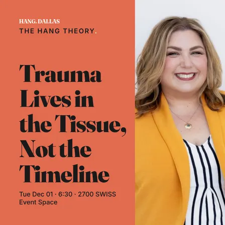 Trauma Lives in the Tissue, Not the Timeline