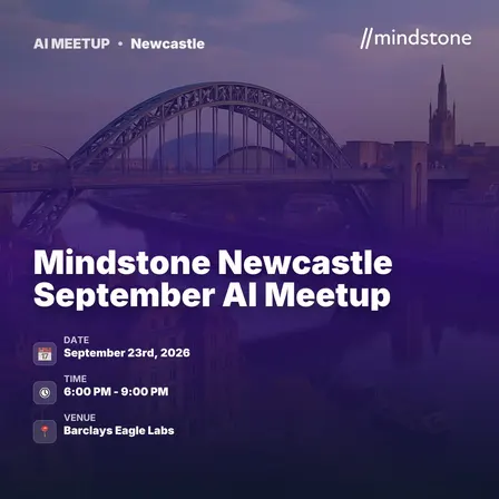 Mindstone Newcastle September AI Meetup