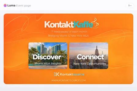 Kontaktsource Kontakt over Kaffe Miami