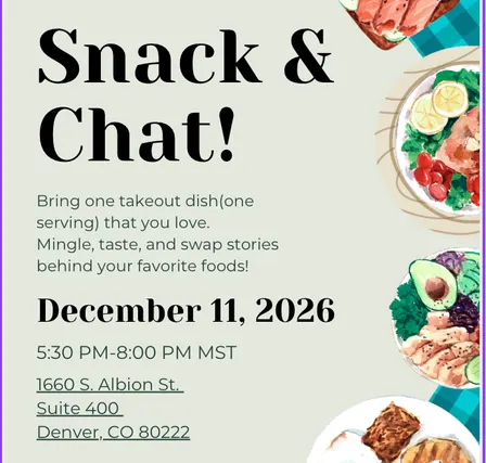 Snack & Chat Holiday Edition!: A Networking Event for Healthcare Professionals