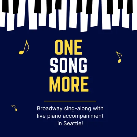 Broadway Singalong with One Song More - October Edition!