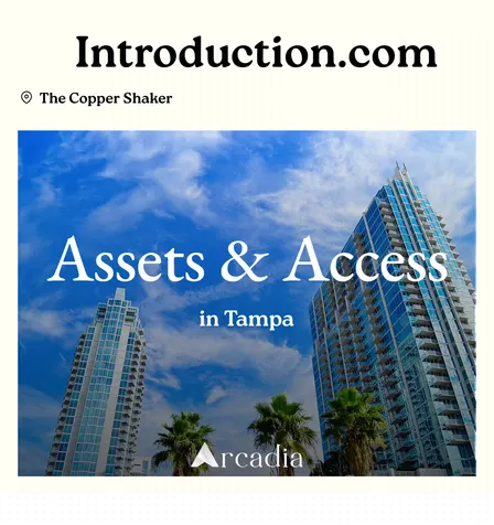 Assets & Access Tampa @ The Copper Shaker