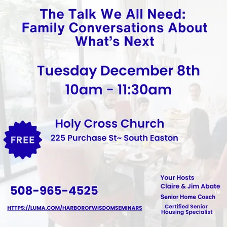 The Talk We All Need: Family Conversations About What’s Next