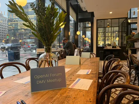 DMV OpenAI Forum Meetup