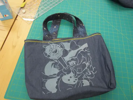 Sewing & Laser Workshop: Laser Engraved Denim Tote Bag