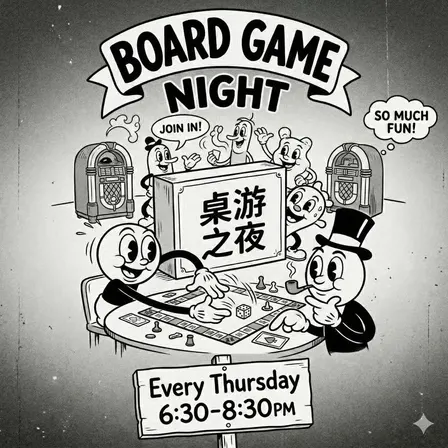 Boardgame Night ! 桌游之夜 with 老赵